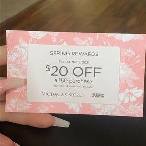Victoria’s Secret spring rewards coupon code